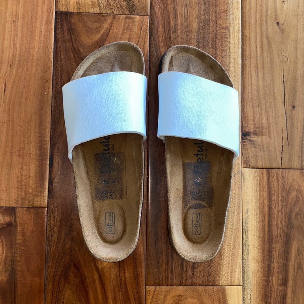 white slides